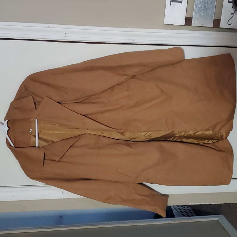 Costume felt trench coat